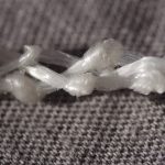 geknüpfter Spinnenfaden Detail (3)